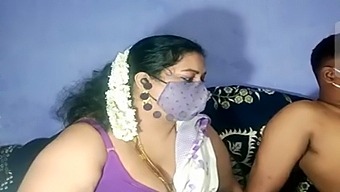 A Lustful Indian Woman Who Is Giving A Blowjob.