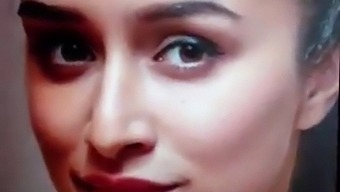 Shraddha Kapoor Cum Tribute #6 Featuring Lube And Sex Toy.