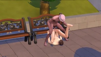 Sims 4: Gay Men Engage In Sexual Activity In The Park