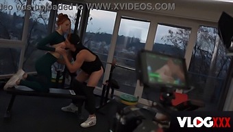 Exclusive Bts With A Gorgeous Redhead Getting Naughty