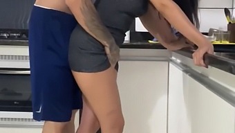 Cooking Up A Storm With My Wife In The Kitchen - Onlyfans Video