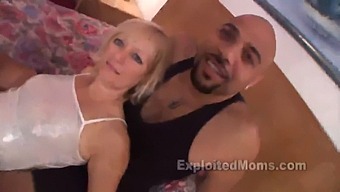 Blonde Amateur Gets Penetrated By A Big Black Cock In Steamy Video