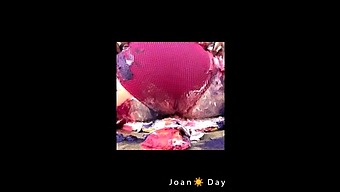 Joan Day, A Celebrity, Has Fun With Cake And Gets Hosed Down In This Video