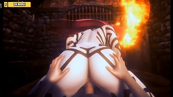 Explore The World Of Big Boobs And Dragons In This Hentai 3d Video
