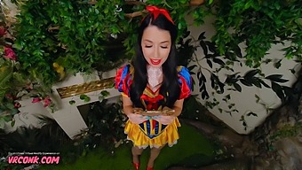 Experience The Stunning Beauty Of Alex Coal In This Amazing Snow White Sex Parody