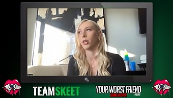 Kay Lovely Shares Her Christmas Wishes In A Candid Interview With Her Friend From Team Skeet.