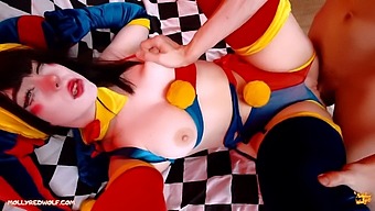 Get Ready To Be Blown Away By The Stunning Pov Action In This Amazing Digital Circus. Watch As Pomni, The Gorgeous Teen Cosplayer, Takes You On A Wild Ride Filled With Beautiful Big Tits And Mind-Blowing Cumshots. This Is An Experience You Won'T Want To Miss!