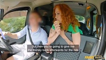 Pov Video Of Redhead With Big Tits Gets Rough Sex In A Taxi