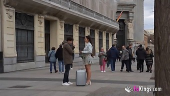Nuria Millan, A Passionate Amateur, Enjoys Seducing Strangers On The Streets Of Spain!