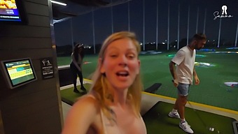 Amateur Babe Sammmnextdoor Enjoys A Wild Night Of Sex After A Round Of Golf